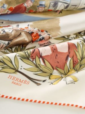 Champ de Courses a Chantilly scarf 70 | Hermès USA